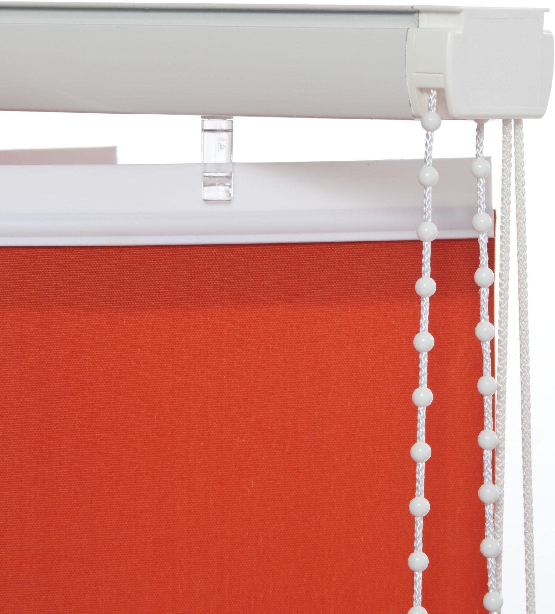 Lamellenvorhang Vertikalanlage 89 rot mm, Bohren Liedeco, mit
