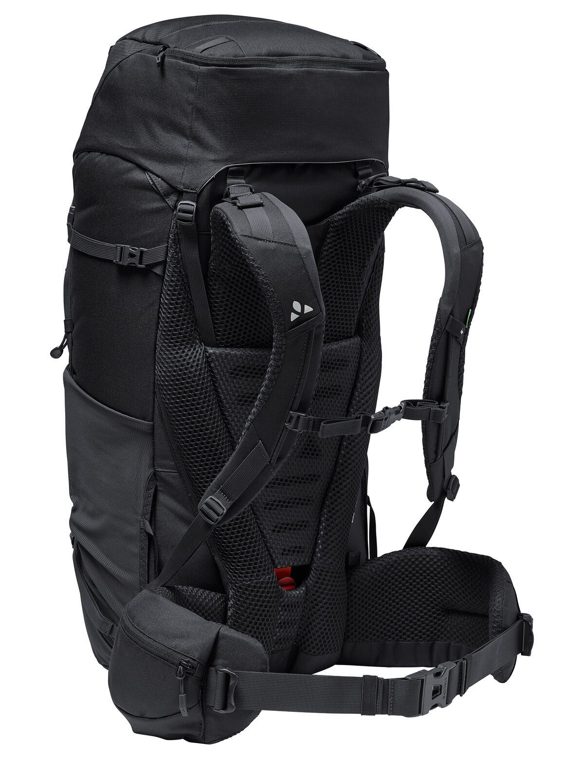 VAUDE Trekkingrucksack Asymmetric 52+8, für Hüttentouren, Alpintrekking und Pilgerreisen, 52+8 Liter