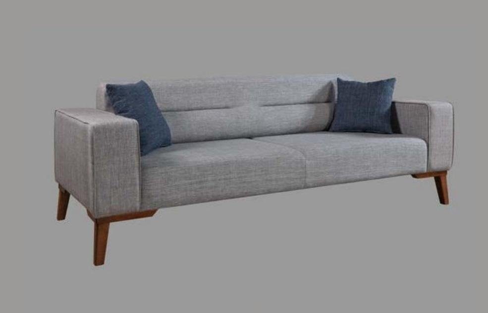 JVmoebel Sofa Sofa 3 Sitzer Textil Sofas Polster Luxus Möbel Loft Dreisitzer Neu, Made in Europe
