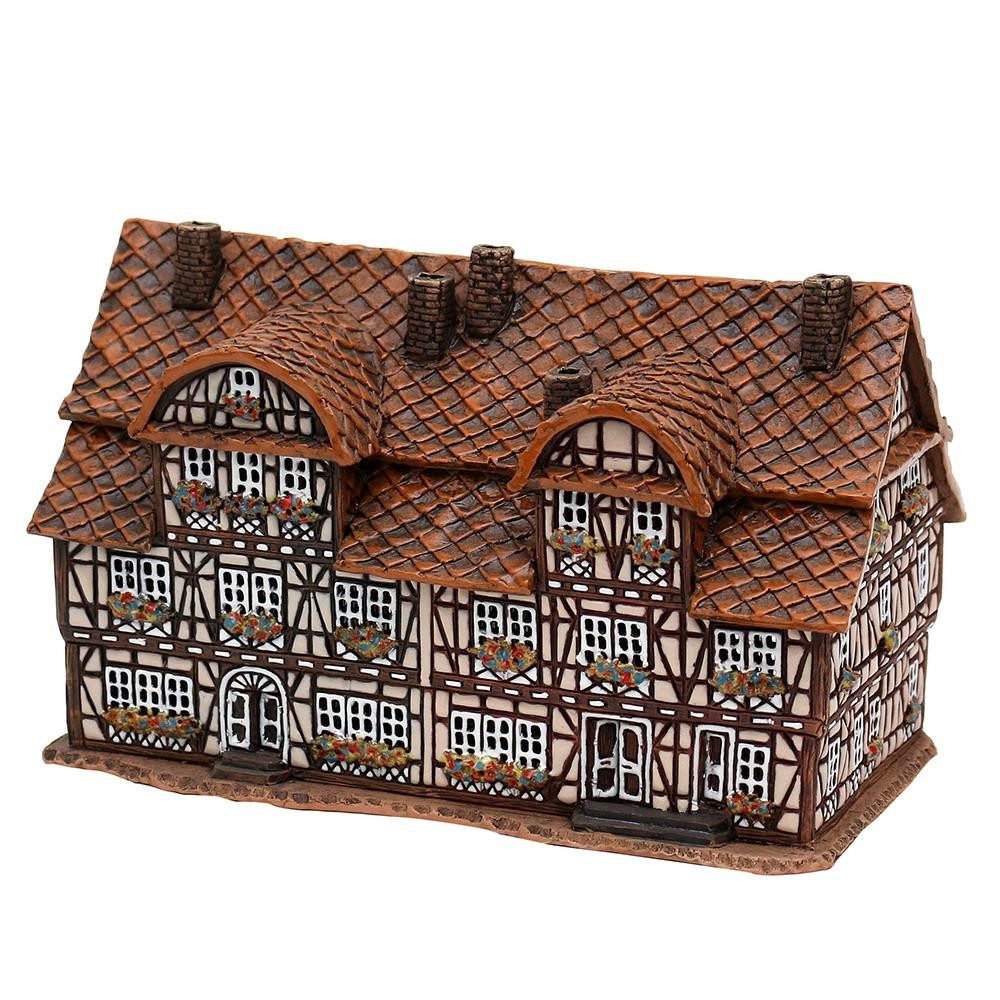 Dekohelden24 Räucherhaus Keramik-Lichthaus HandArt 2, (1 St)