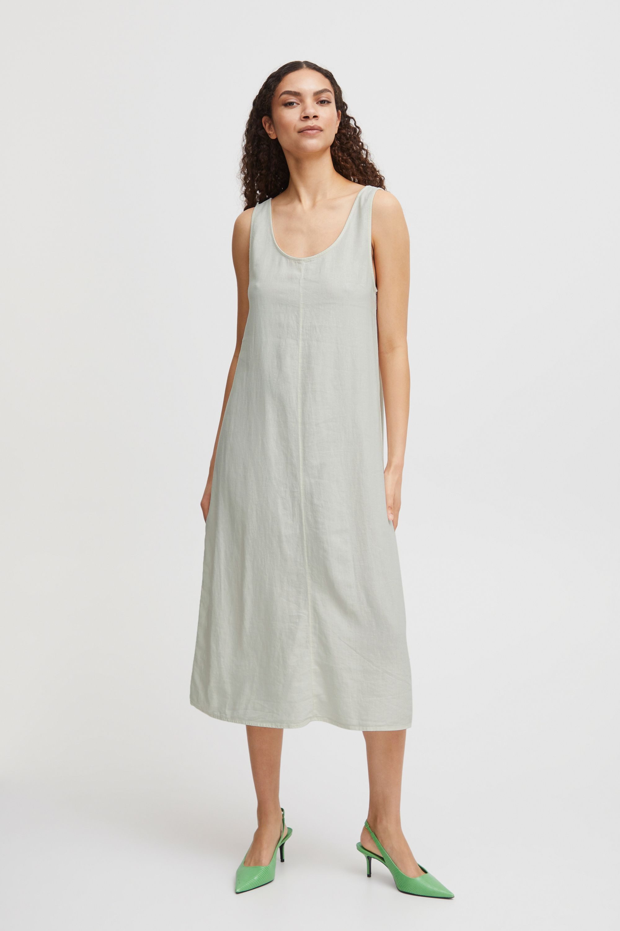 b.young Blusenkleid BYFALAKKA Dress aus Leinenmix günstig online kaufen