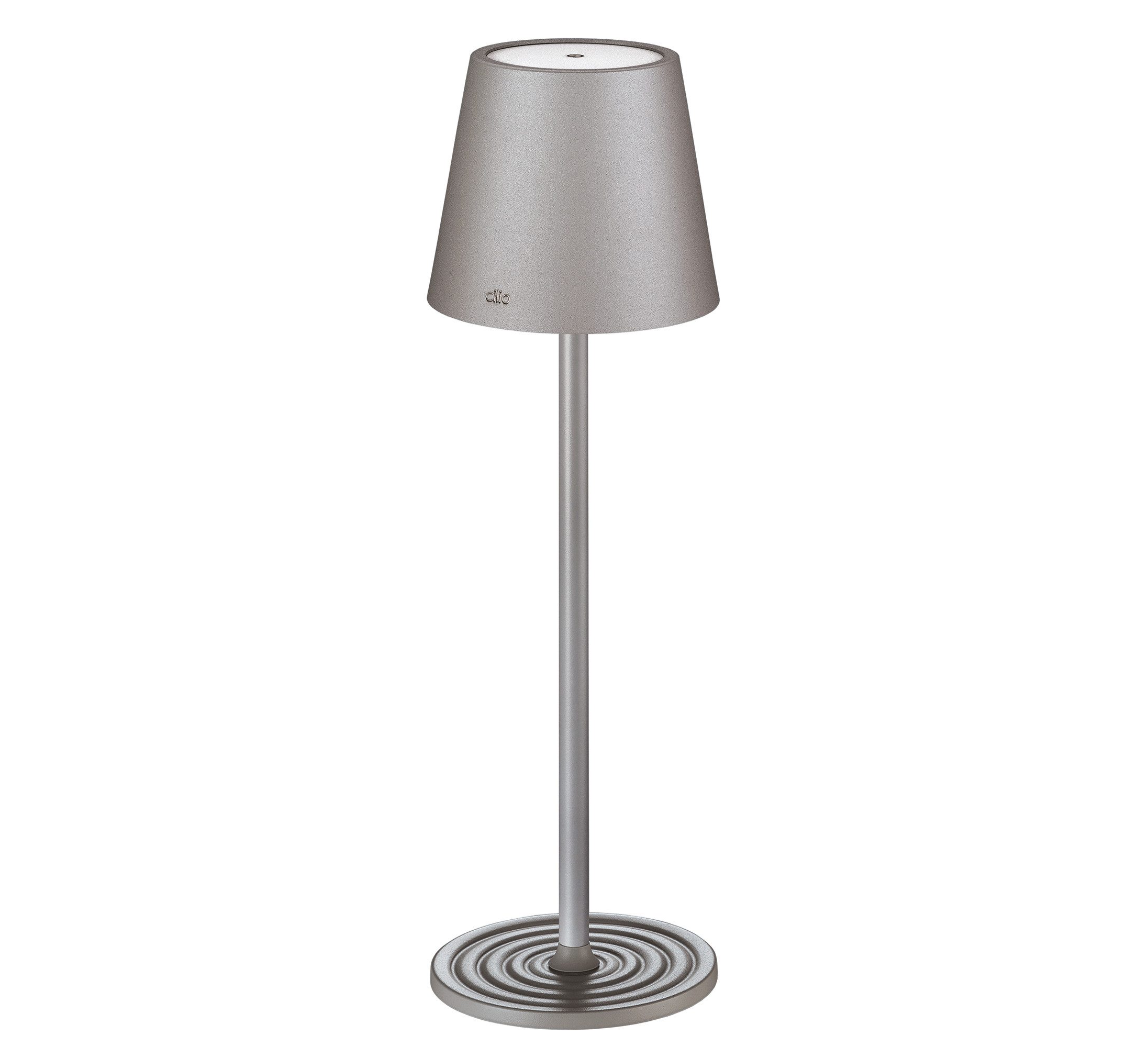 Cilio LED Tischleuchte LED Tischlampe Tischleuchte USB Lampe Akku Innen & Außen cilio SOLE, LED fest integriert