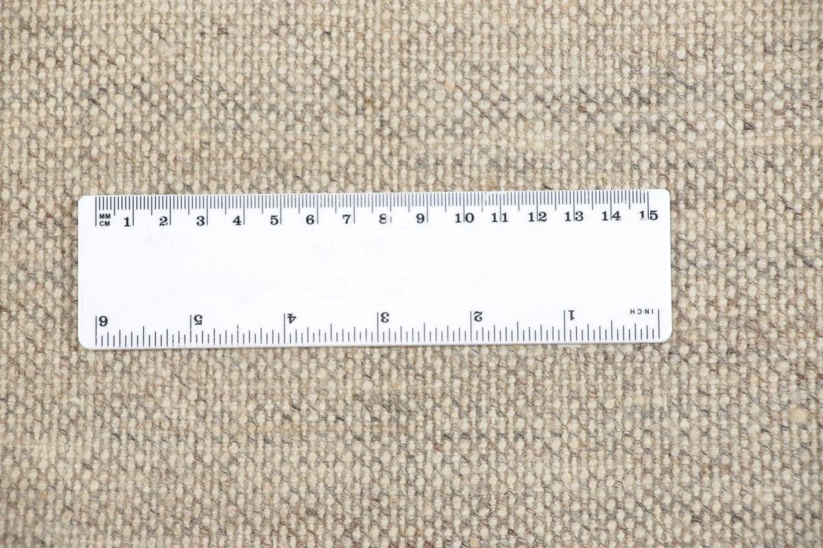 Gabbeh Handgeknüpfter 12 mm Nain rechteckig, Perser Orientteppich, Loribaft Höhe: 121x196 Orientteppich Moderner Trading,