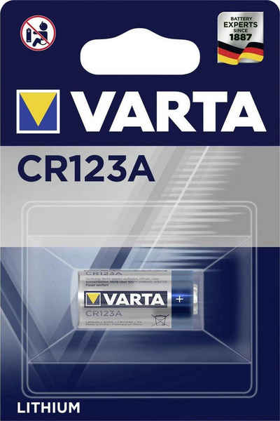 VARTA Lithium CR 123A 3 Volt Batterie