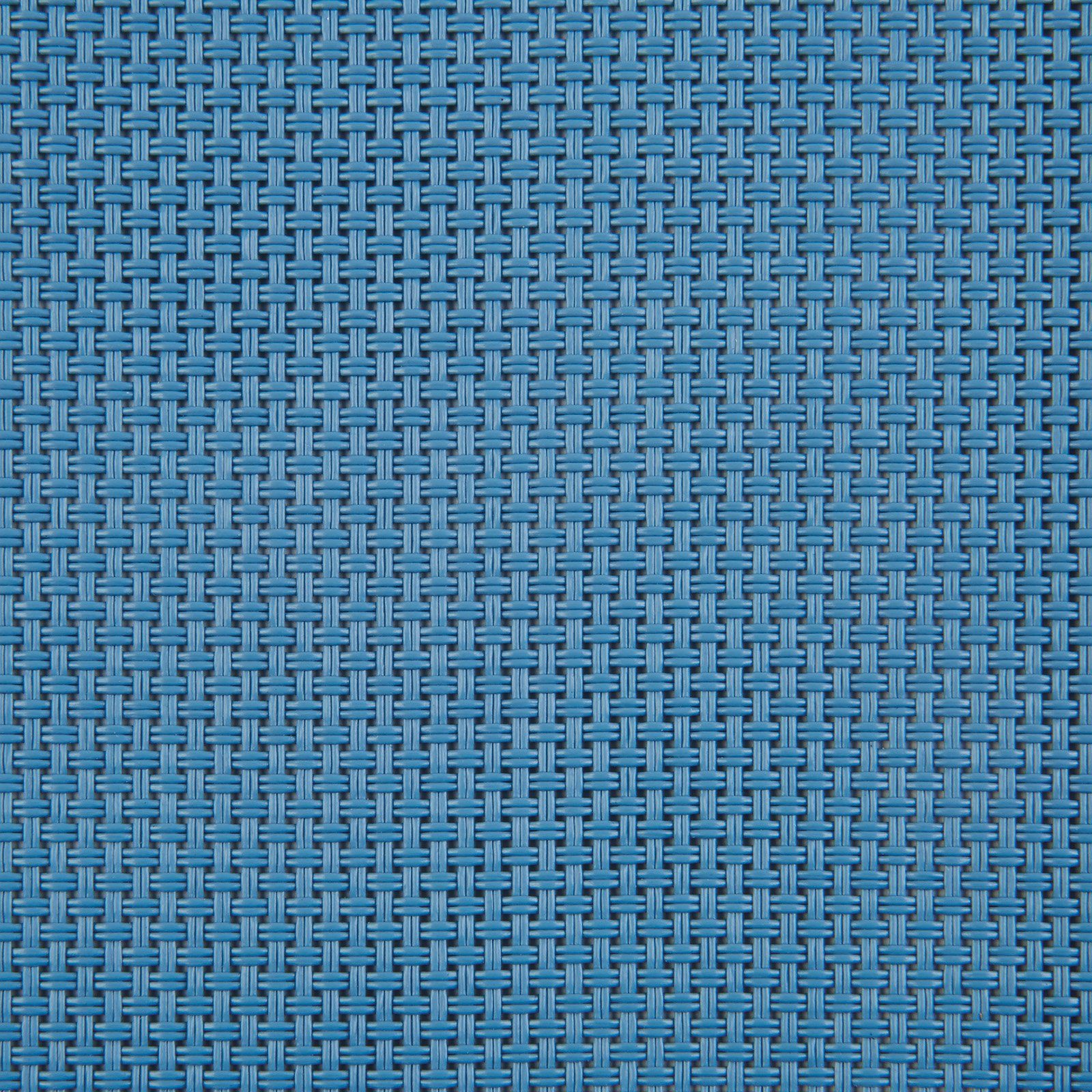 blau mit Rand, (6-St), abwischbar, umgenähten leicht Platzset, Schmalband, cm 45x33 APS,