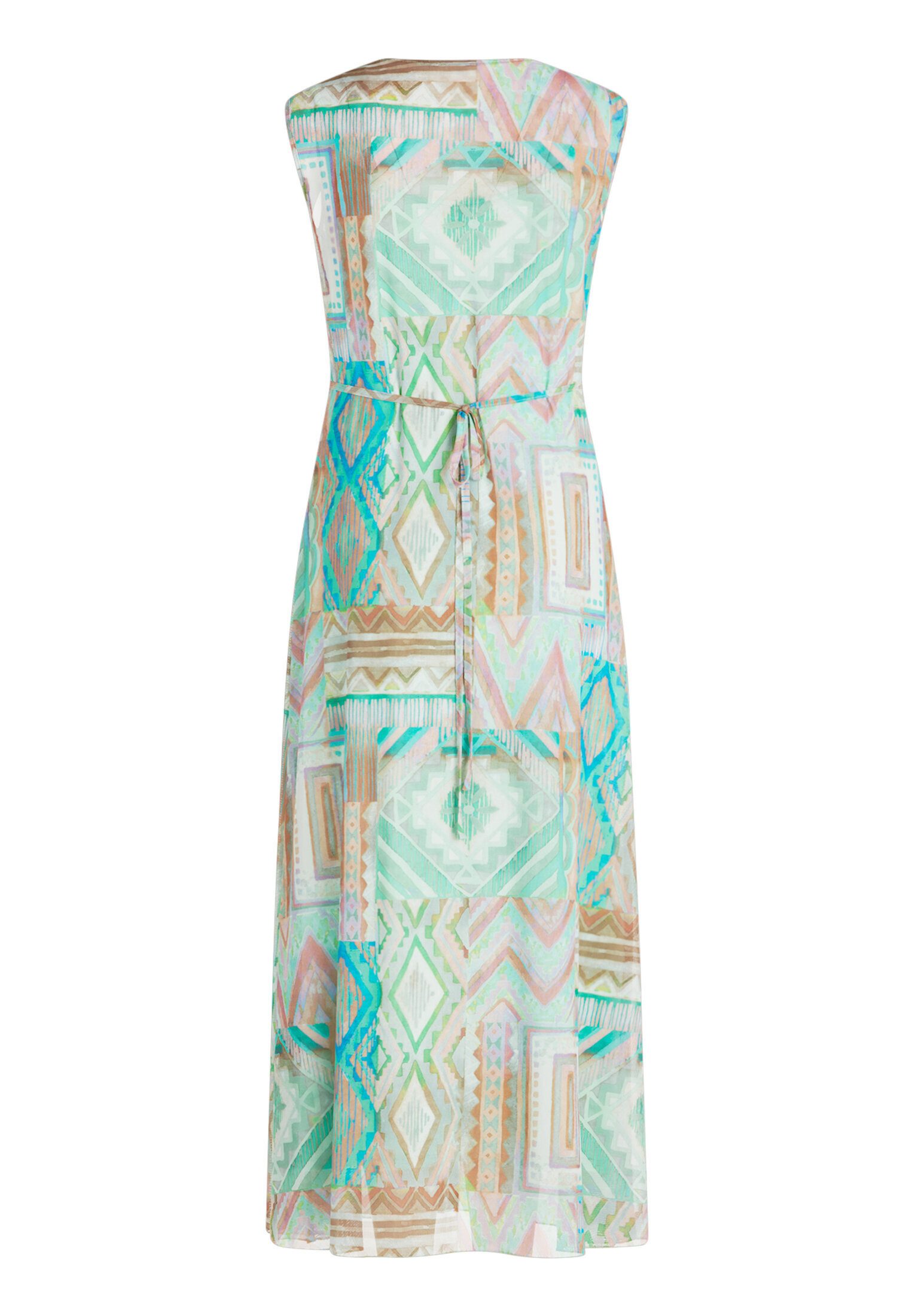 Cartoon Midikleid Damen ohne Arm