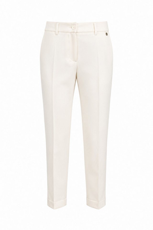 Liu Jo Anzughose ECS PANT.TS LUNGO light panna - elegante Stoffhose schmal