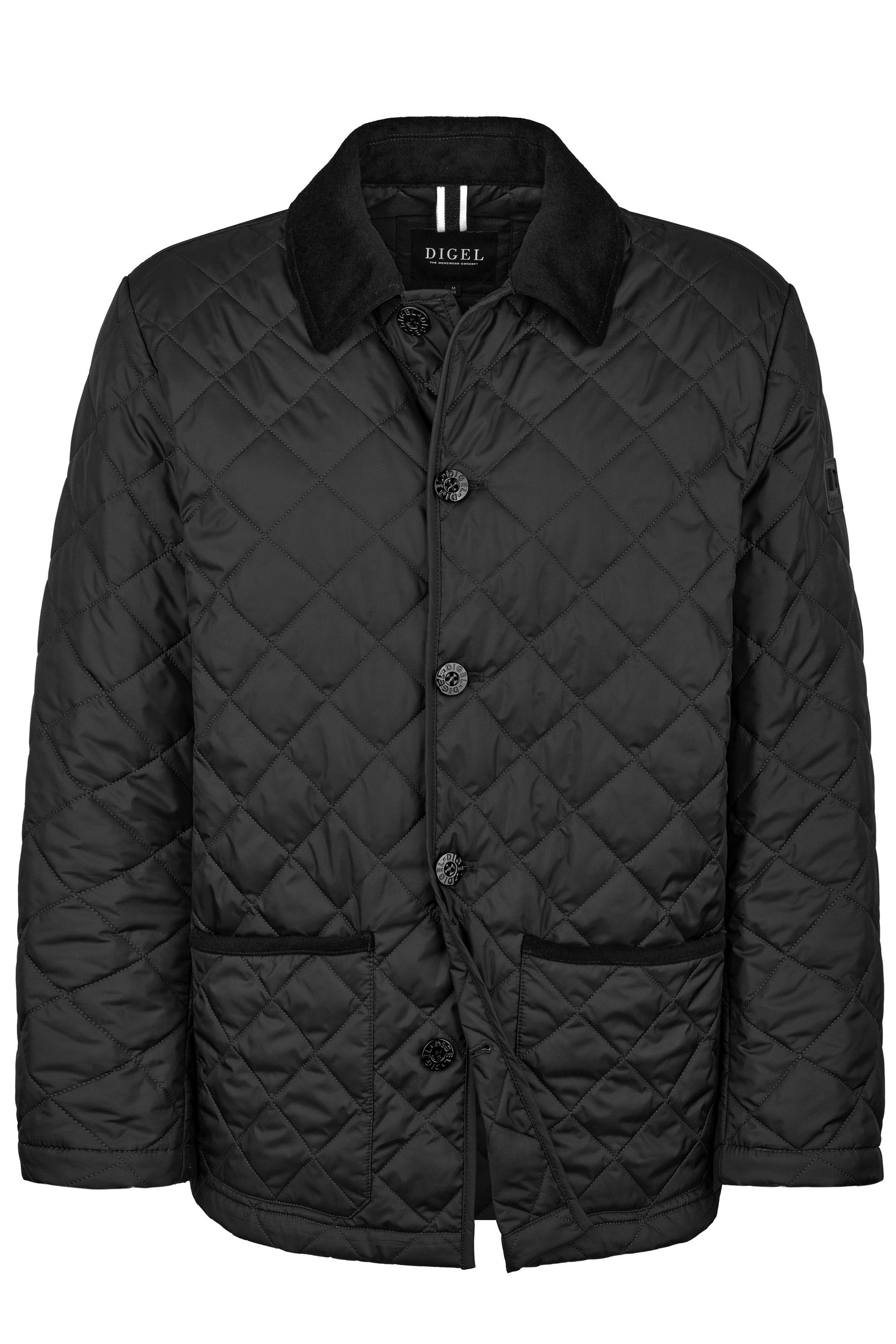 Digel Winterjacke Dalton (1-St) Sorona® Wattierung, wasserabweisend, Kragen aus wasserdichter Wolle