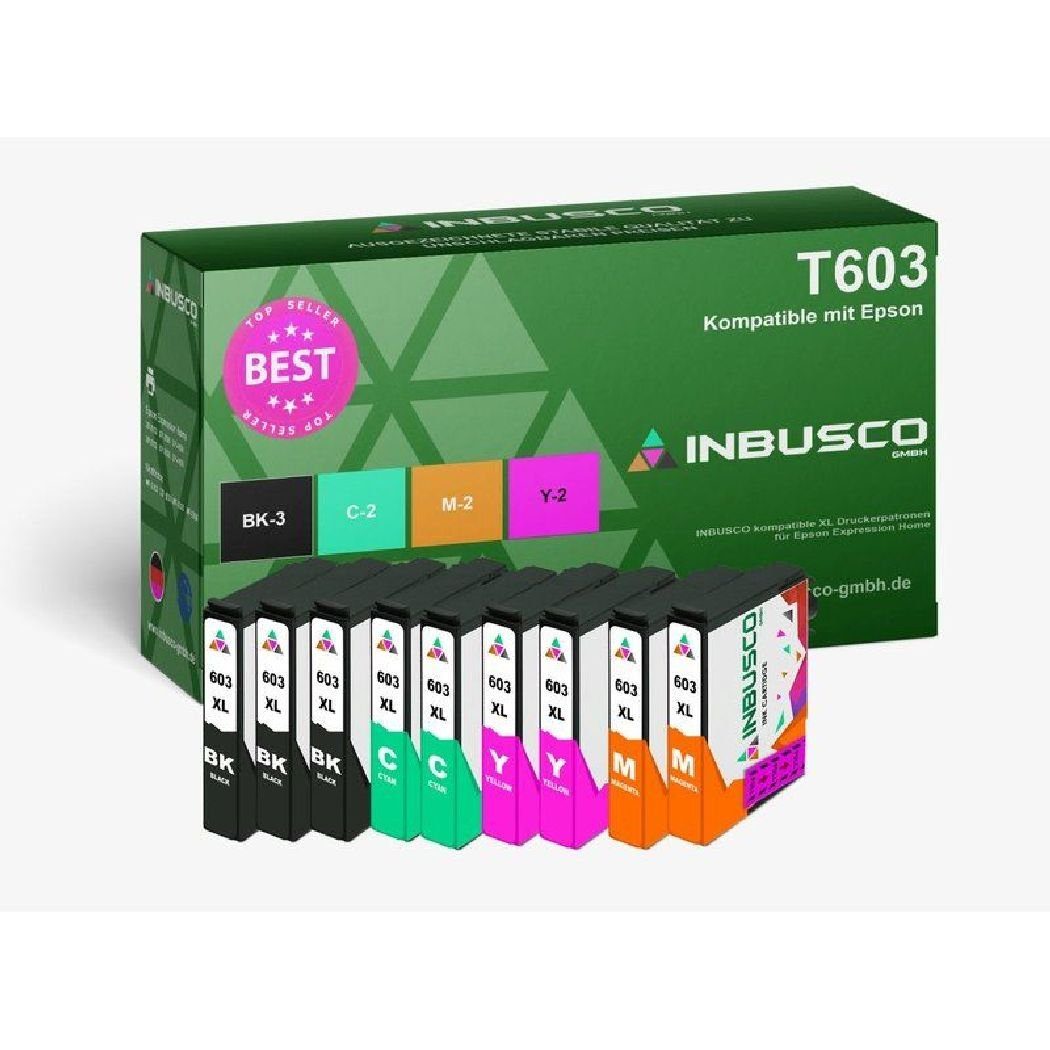 Inbusco Brandneuer Chip Tintenpatronen T603 BK, MG, YE, CY kompatibel mi ... Tintenpatrone