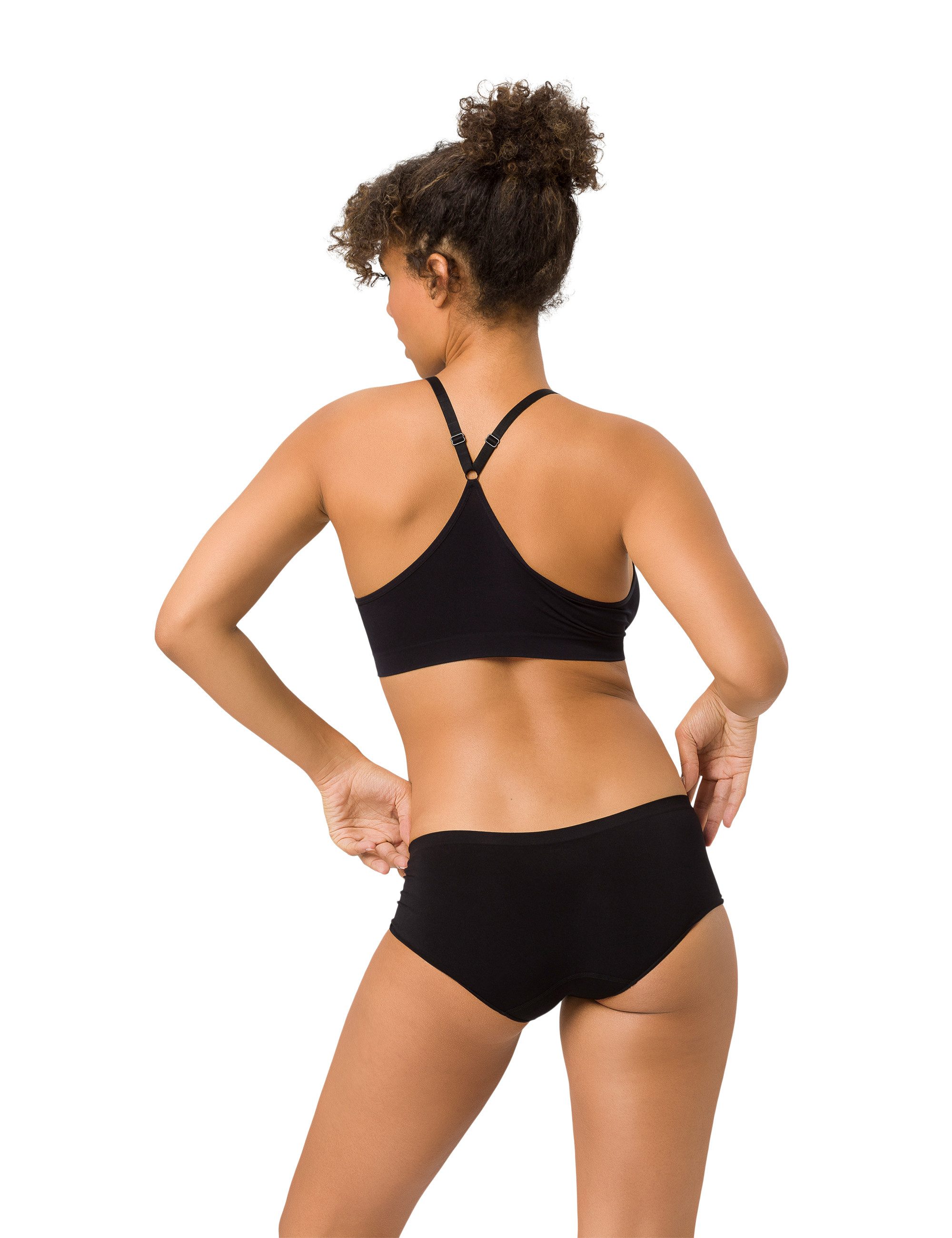 Beedees Bustier Comfee Pure (1, 1-tlg., 1) Bügelloser One-Size-BH