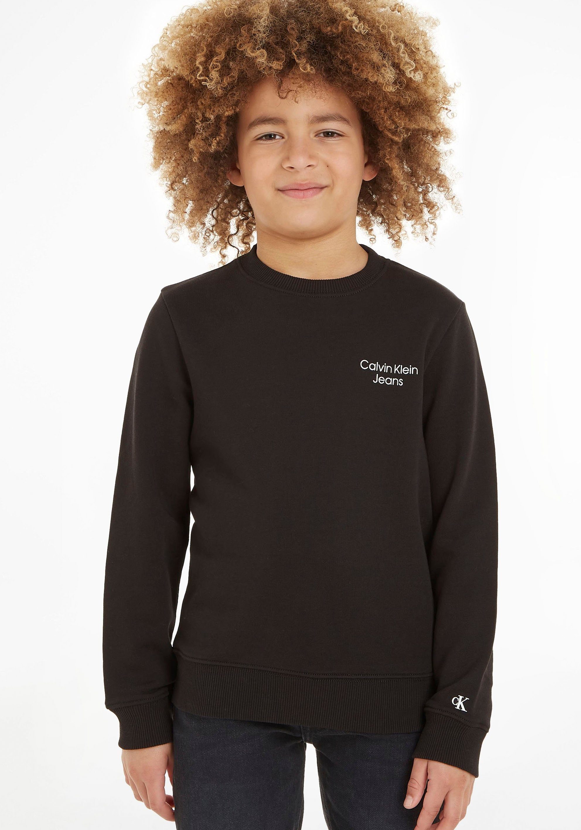 Calvin Klein Jeans Sweatshirt CKJ STACK LOGO SWEATSHIRT | Sweatshirts