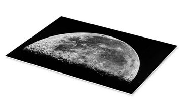 Posterlounge Forex-Bild NASA, Der Mond, Schlafzimmer Fotografie