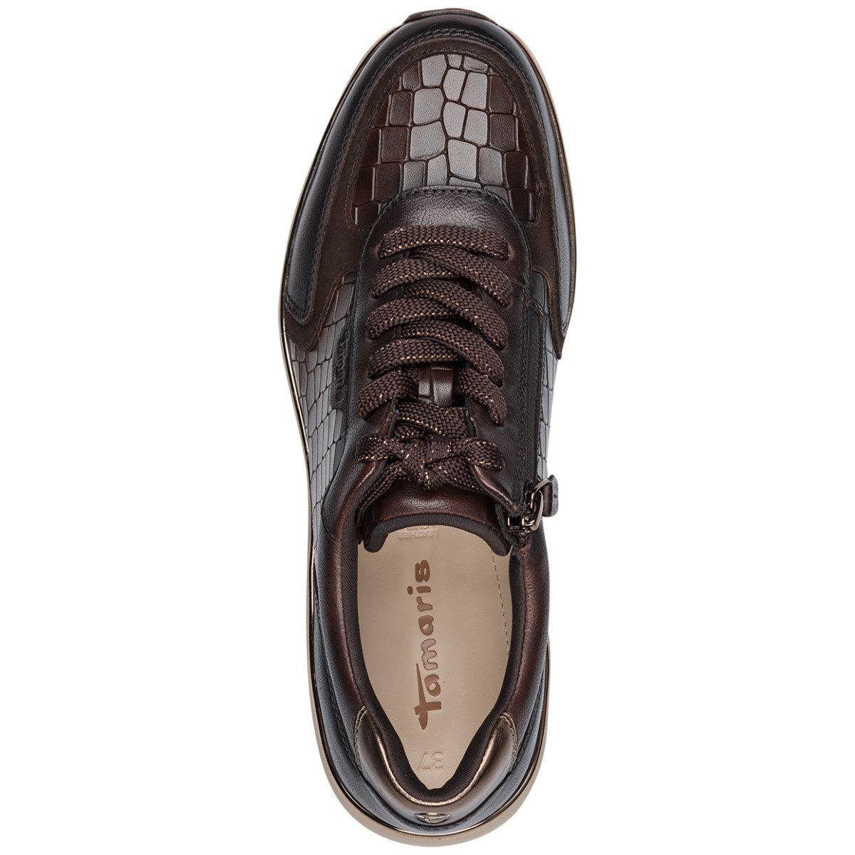 Tamaris 1-23719-47 Damen Sneaker Turnschuhe, Sportschuhe, Freizeitschuhe, Halbschuhe, Schnürschuhe