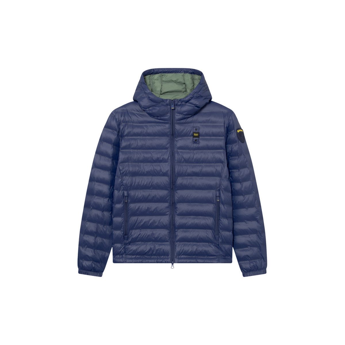 Blauer Steppjacke Charles Herren (1-St) Winterjacke, Übergangsjacke, Windjacke, Outdoorjacke, Mantel