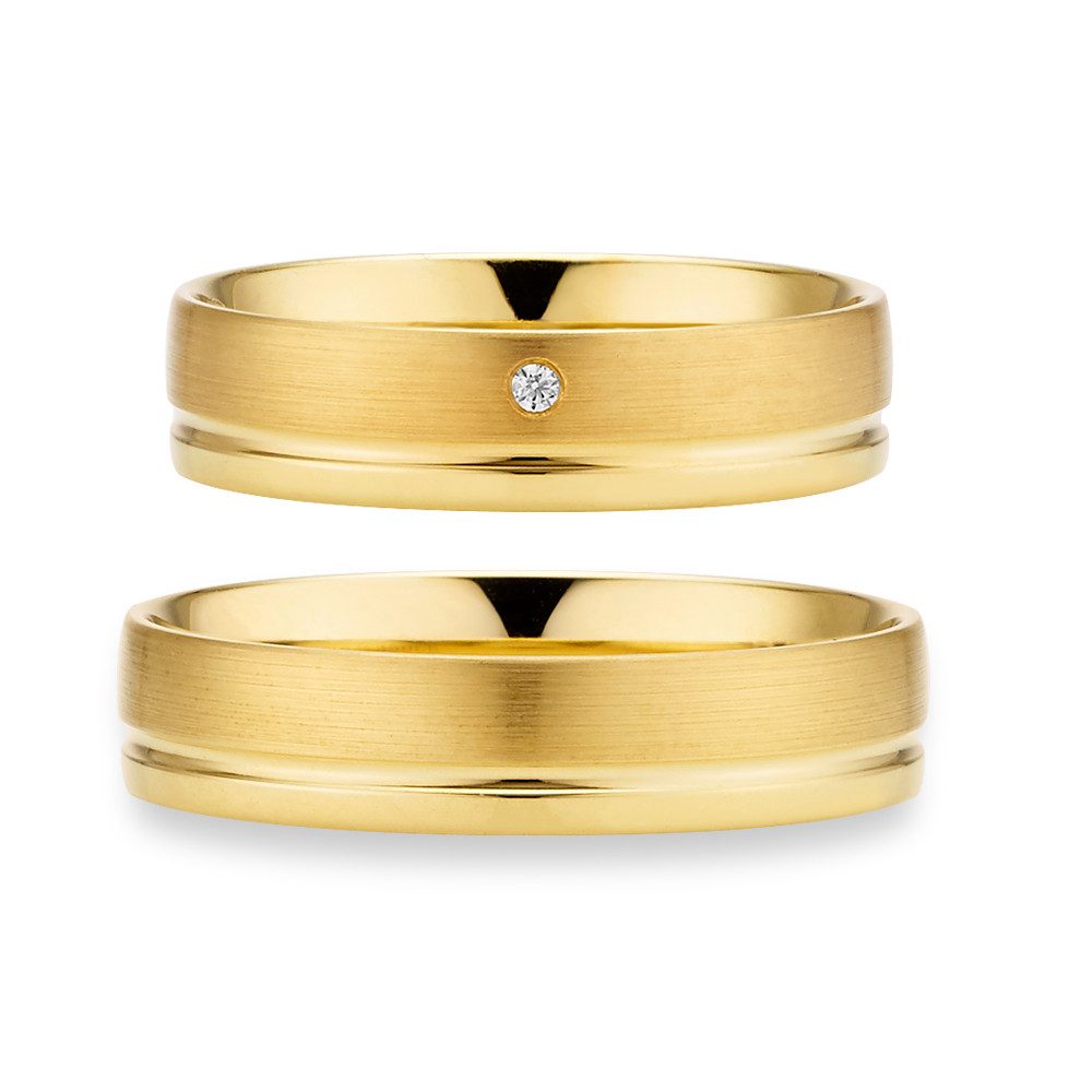 Phönix Trauring Schmuck Partnerring Ehering Verlobungsring Freundschaftsring, Made in Germany - wahlweise mit oder ohne Brillant