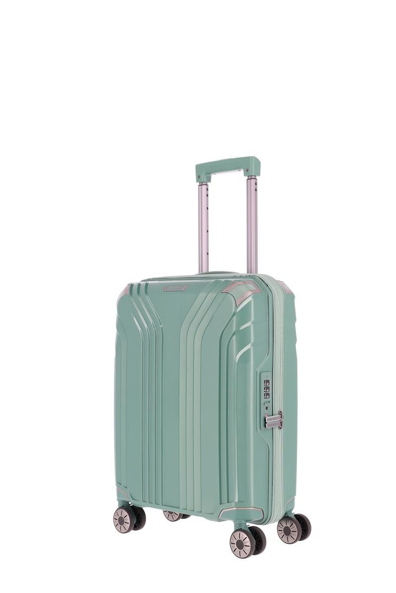 travelite Hartschalen-Trolley Travelite Hartschalenkoffer ELVAA S 55 cm Bordgepäck Seegrün