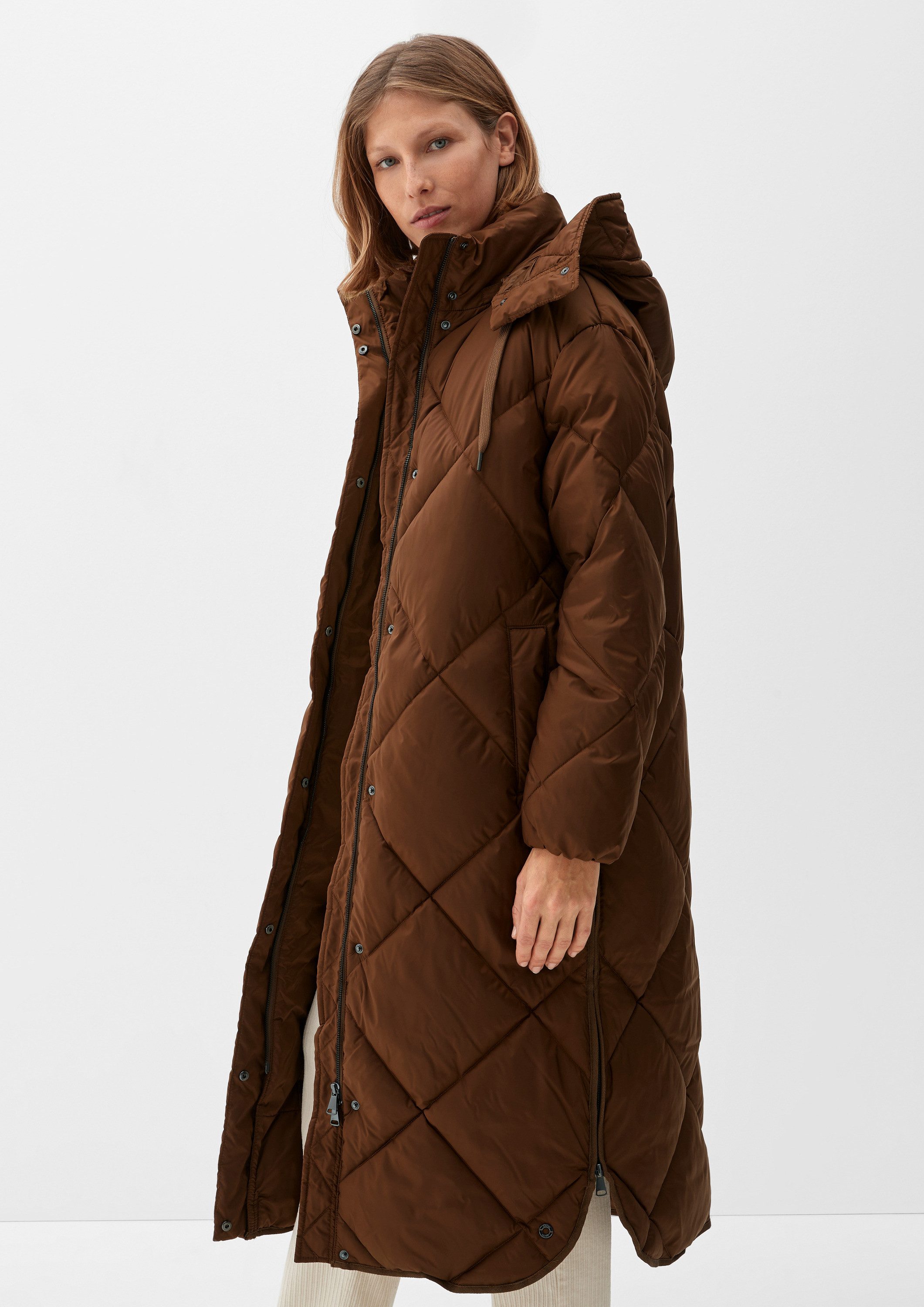 s.Oliver Wintermantel Outdoor-Mantel Mantel mit Steppung günstig online kaufen