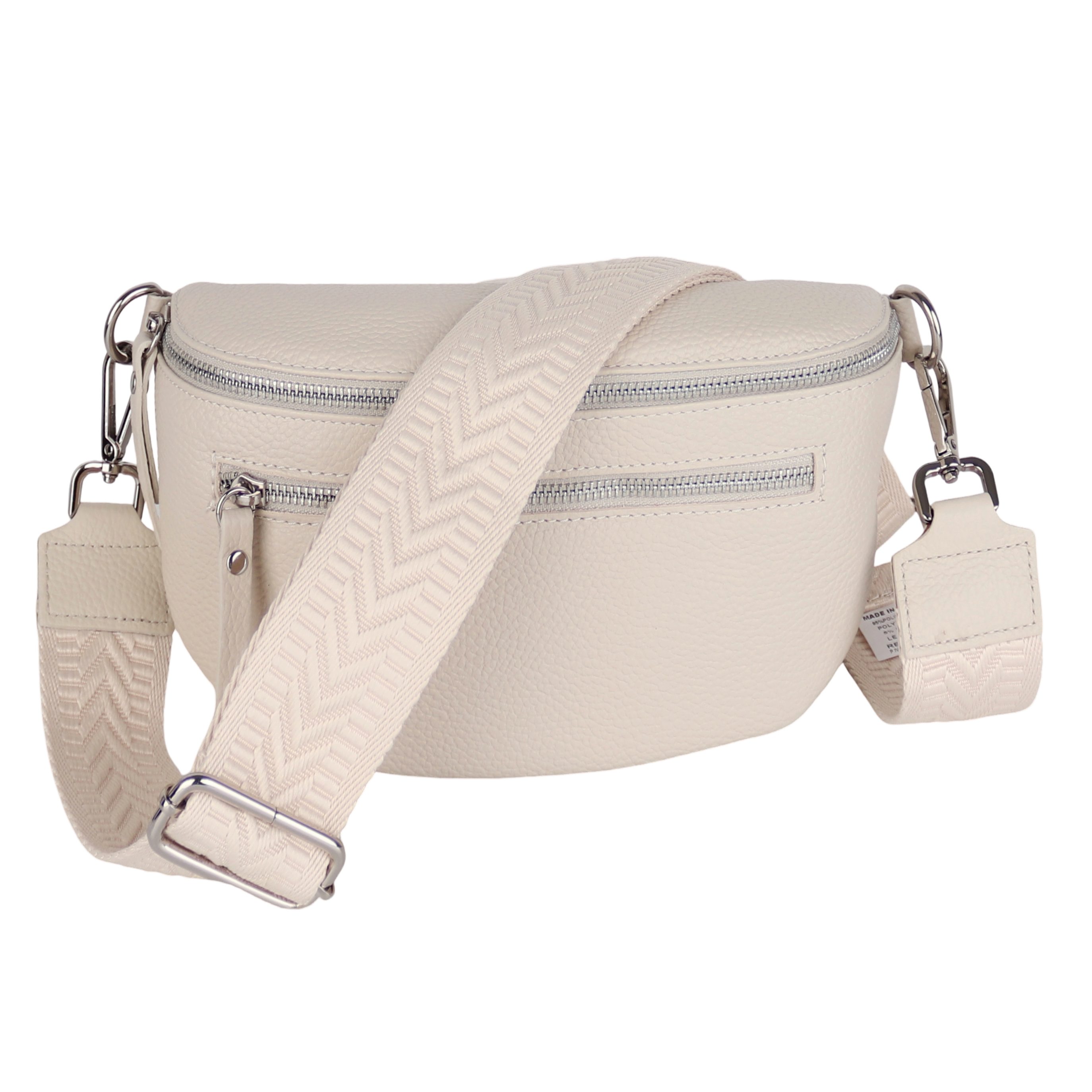 MIRROSI Bauchtasche Damen, Echtleder, Leder, Made günstig online kaufen