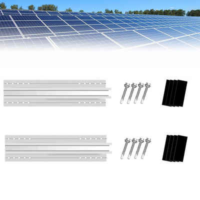 GLIESE Schiene Montage Set für Ziegeldach oder Schrägdach bestehen Solarmodul-Halterung
