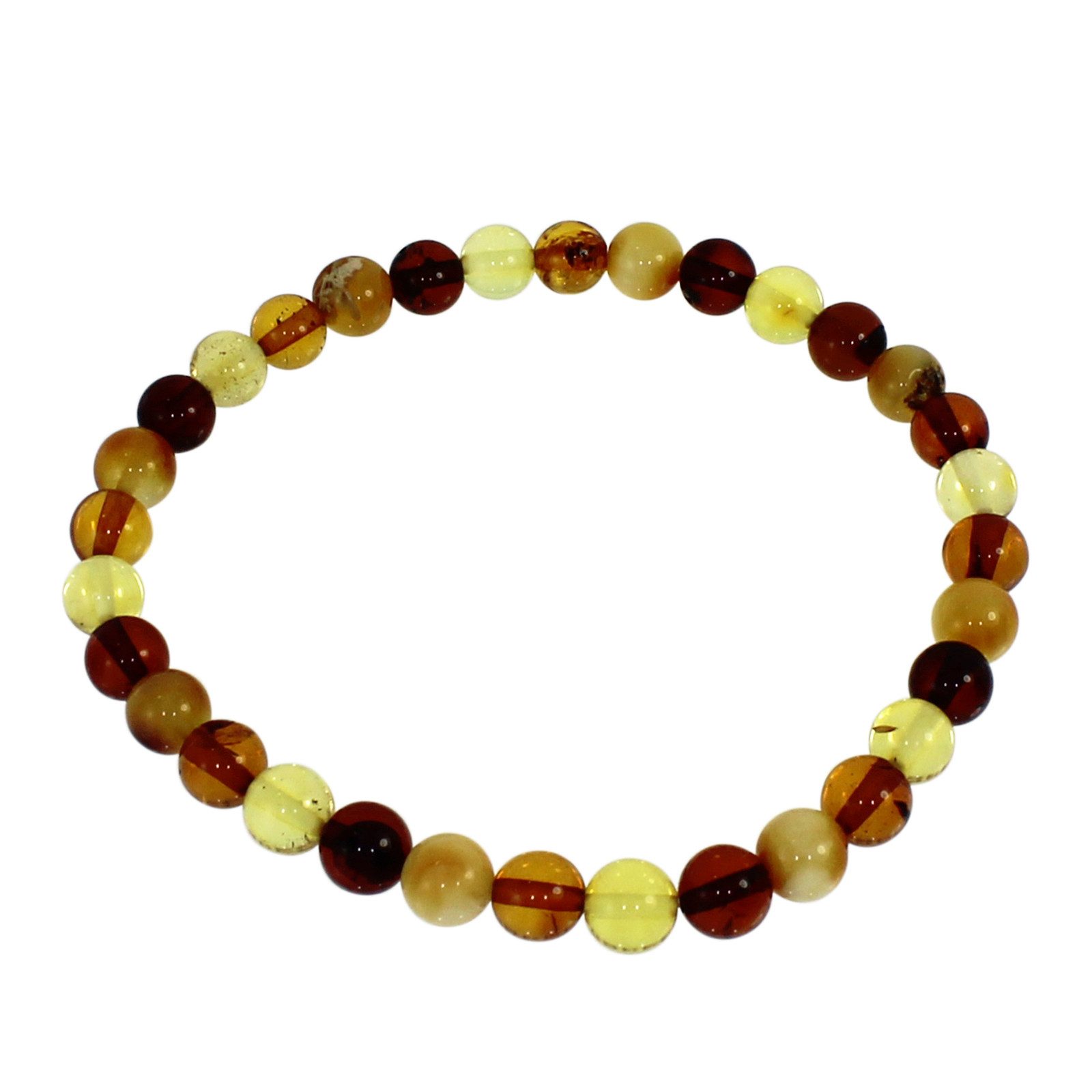 OSTSEE-SCHMUCK Armband - Kugel 6 mm - Bernstein -, (1-tlg) günstig online kaufen