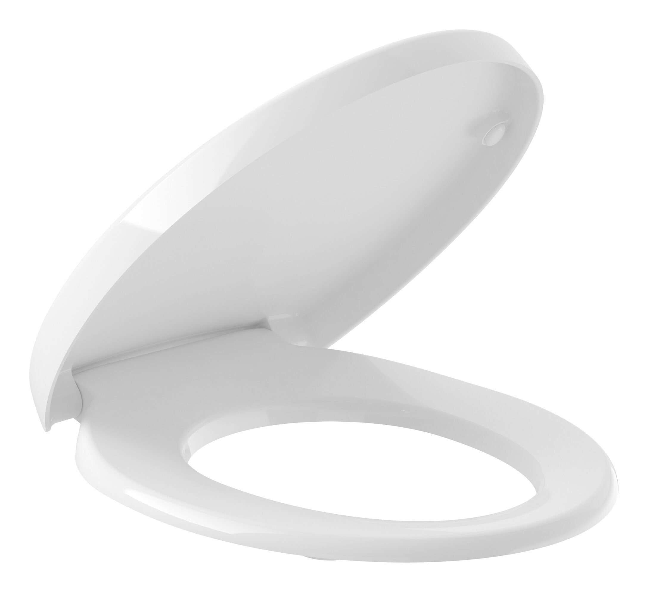 Villeroy & Boch WC-Sitz Aveo New Generation, Mit Absenkautomatik und Quick Release - Weiß Alpin