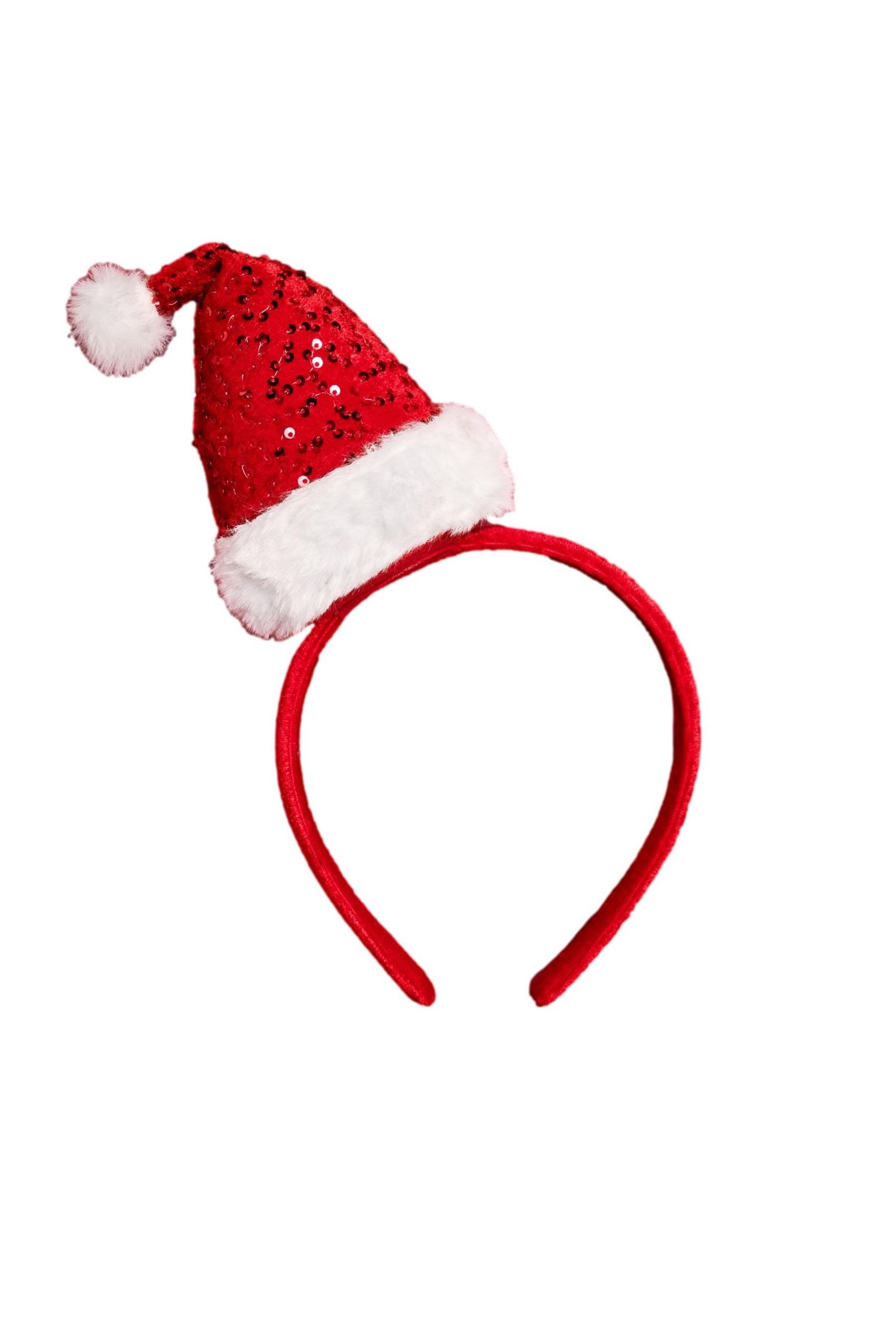Next Haarreif Weihnachtsmannmütze Haarreif