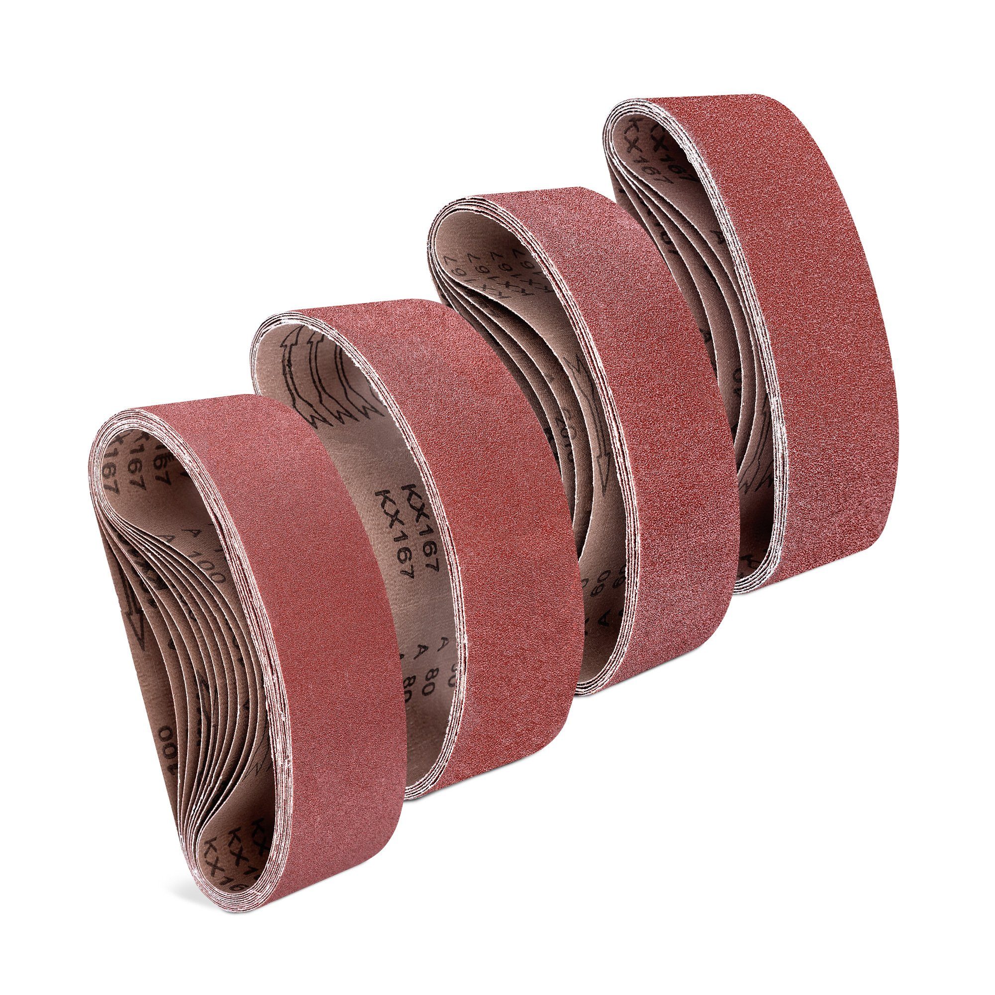 Navaris Schleifschuh 25x Schleifband für Bandschleifer günstig online kaufen