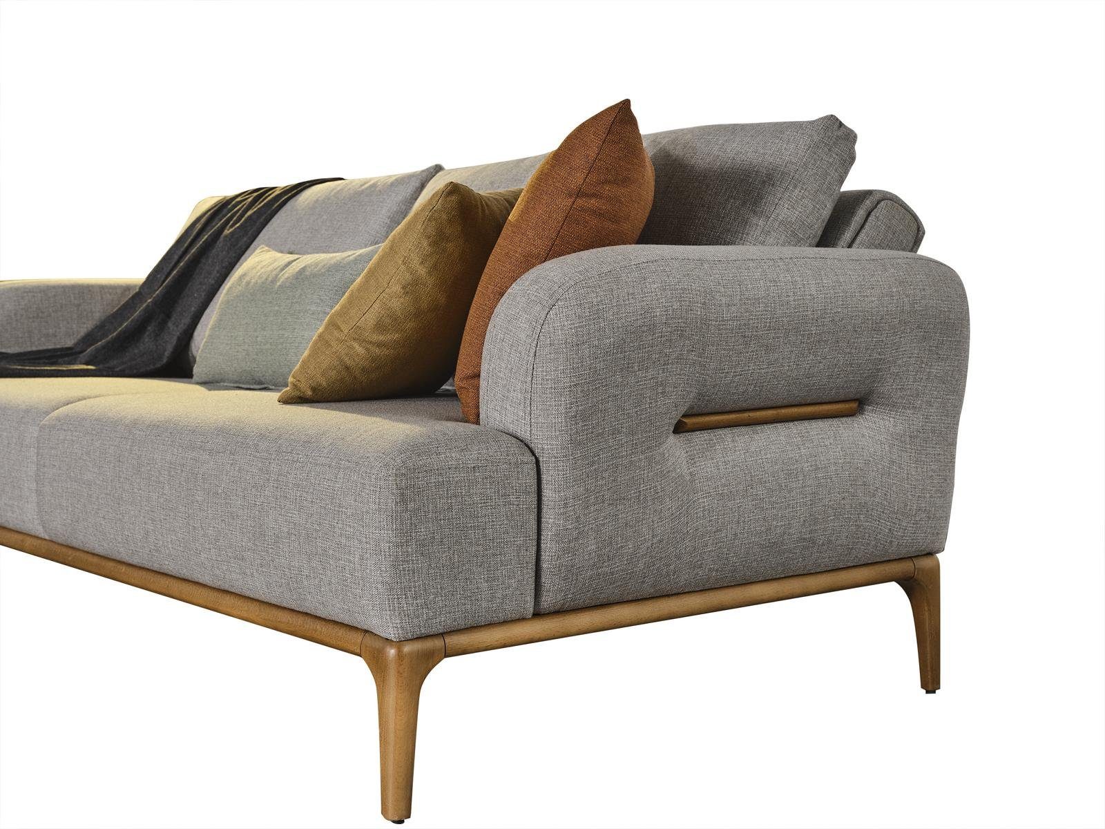 Stoff 3-Sitzer Couchen Sofa Couch xxl Textil Dreisitzer Sofas Möbel Polster JVmoebel