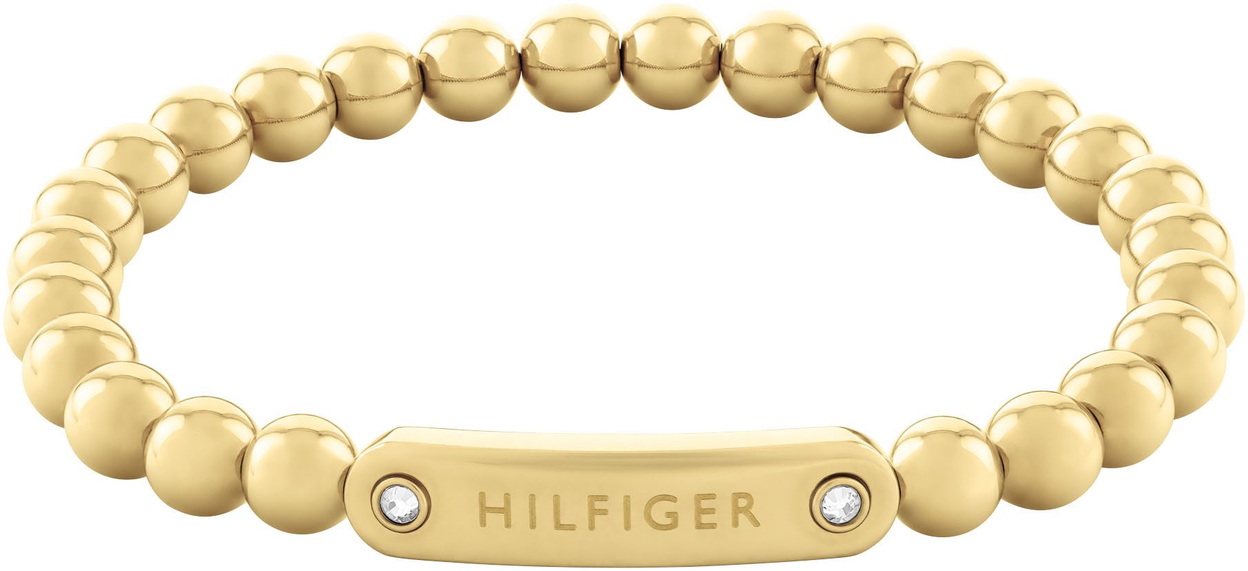 Tommy Hilfiger Armband METAL BEADS, mit Preciosa Crystal günstig online kaufen