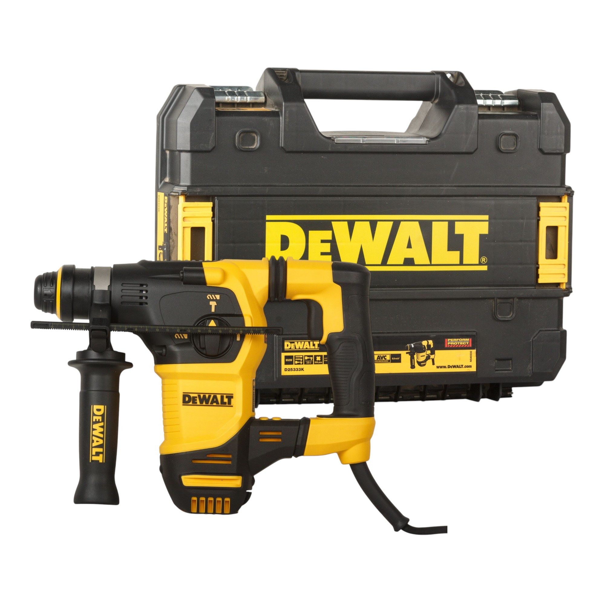 DeWalt Schlagbohrmaschine D 25333 K 950 Watt SDS Plus + T STAK