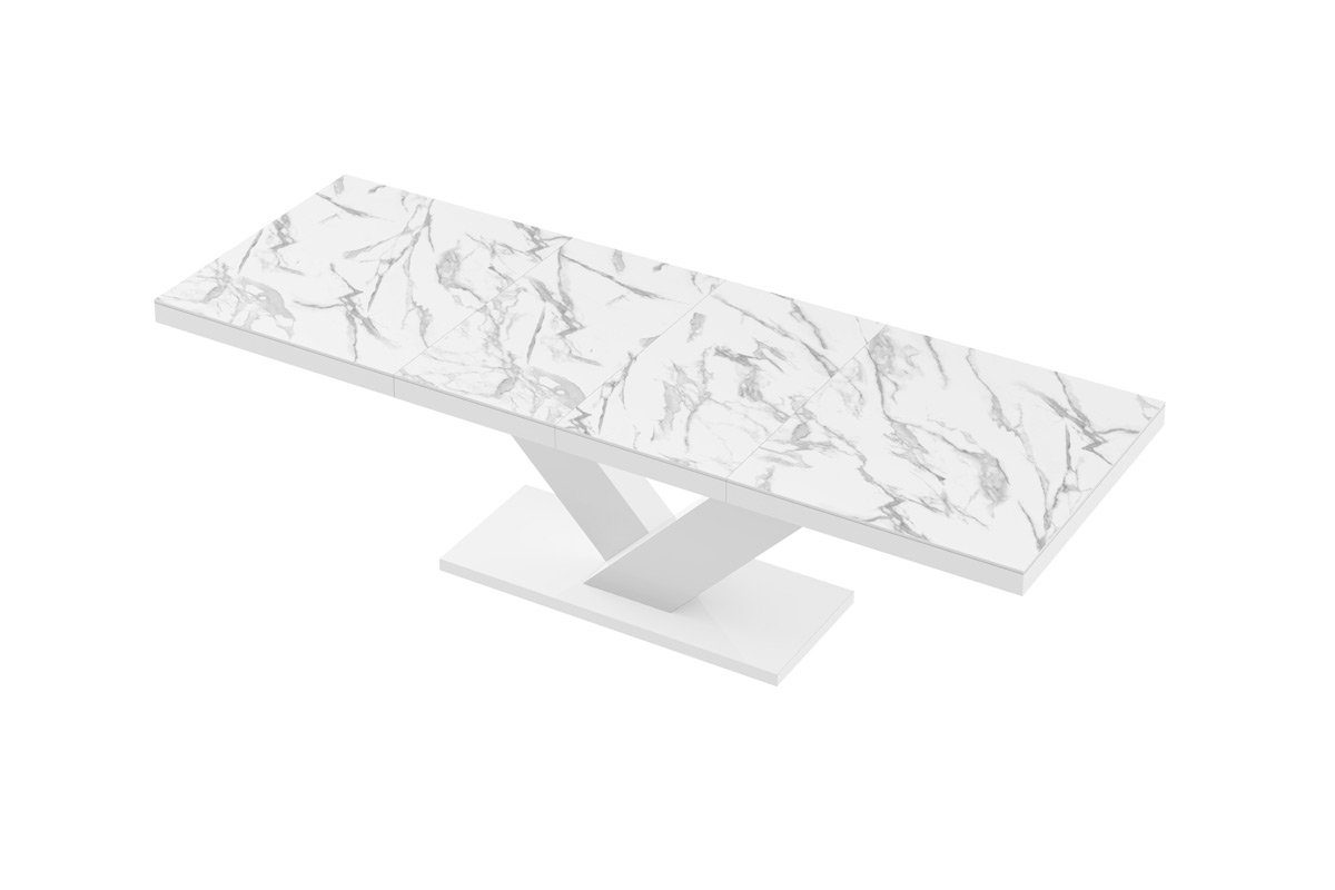 designimpex Esstisch HE-999 Marmor Natur Hochglanz günstig online kaufen