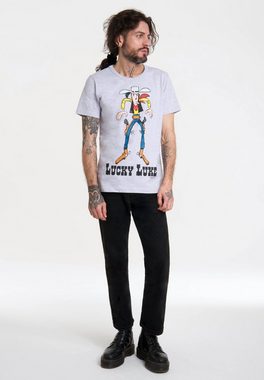 LOGOSHIRT T-Shirt Lucky Luke mit lizenziertem Print