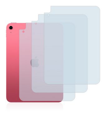 BROTECT flexible Panzerglasfolie für Apple iPad 10.9" 2022 WiFi (Rückseite, 10. Gen), Displayschutzglas, 3 Stück, Schutzglas Glasfolie klar