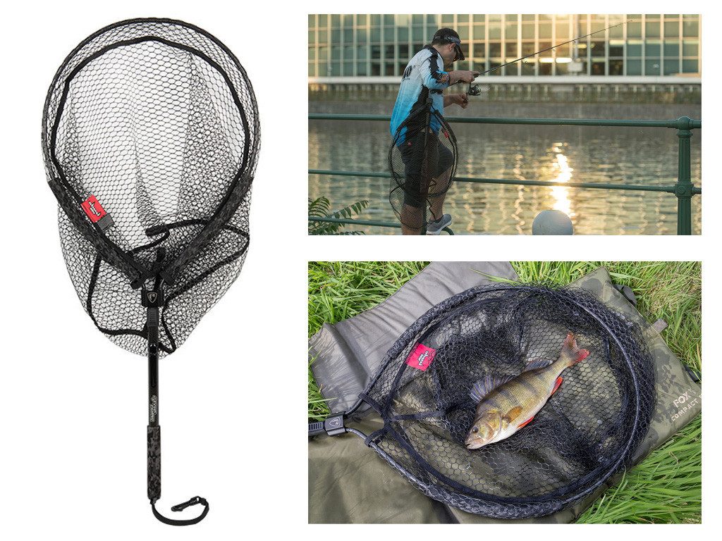 Angelkescher FOX RAGE Street Fighter Landing Net 5,5 m - Raubfischkescher