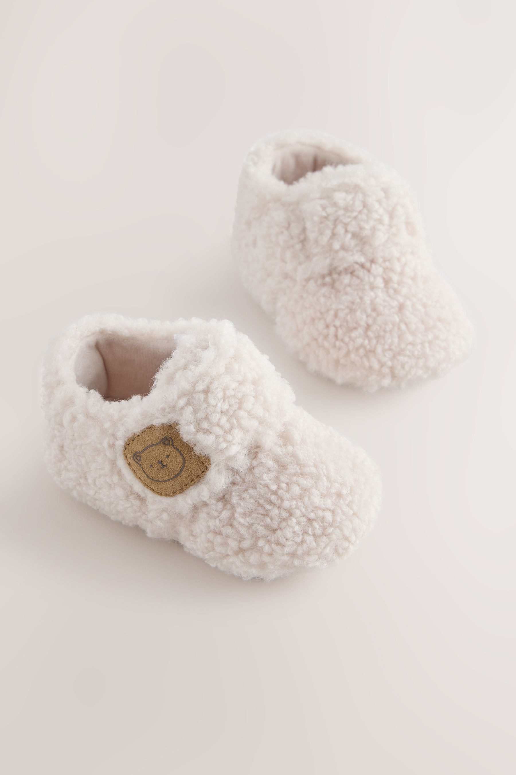 Next Gemütliche Baby Slippers mit Klettverschluss Hausschuh – Bild 5 von 5