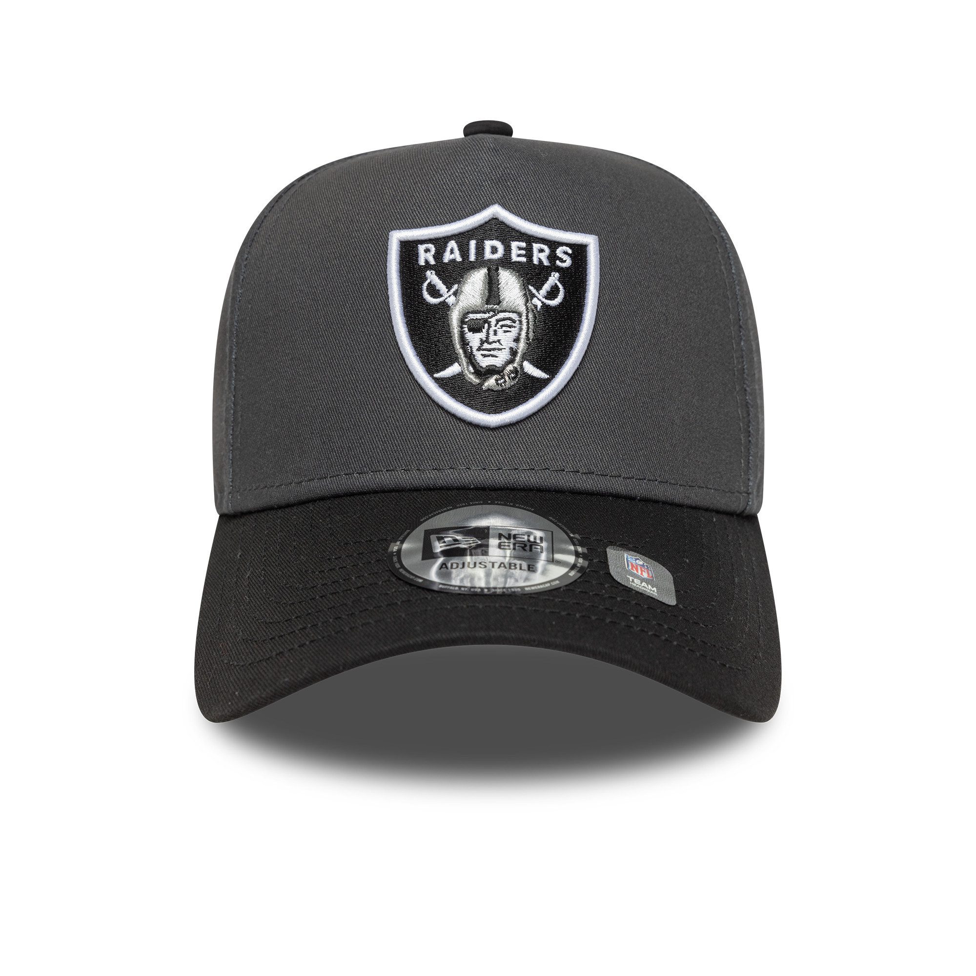 New Era Snapback Cap 9FORTY E-Frame Las Vegas Raiders NFL Charcoal