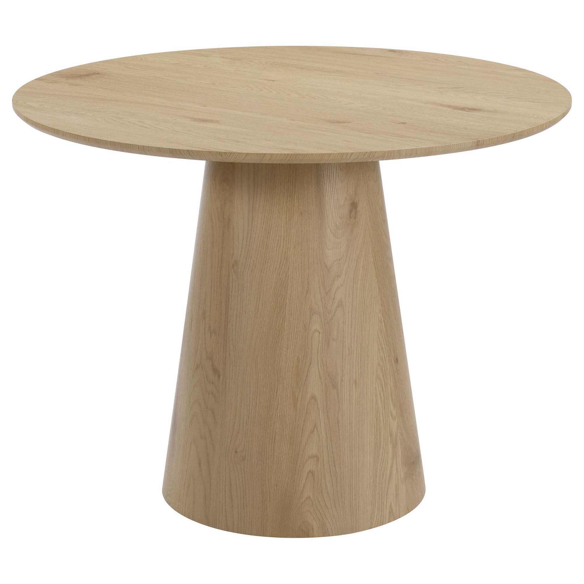 OTTO home Esstisch Mincio, Runder Esstisch, Holzoptik, Durchmesser 100 cm