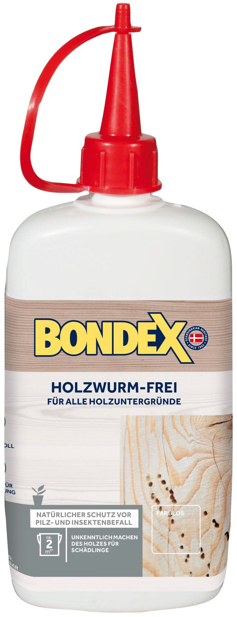 Bondex Holzwurm-Ex HOLZWURM-FREI, farblos, für alle Holzuntergründe, 0,15 l
