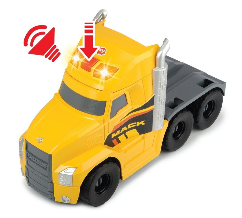 Dickie Toys Spielzeug-Bagger Construction Mack Volvo günstig online kaufen