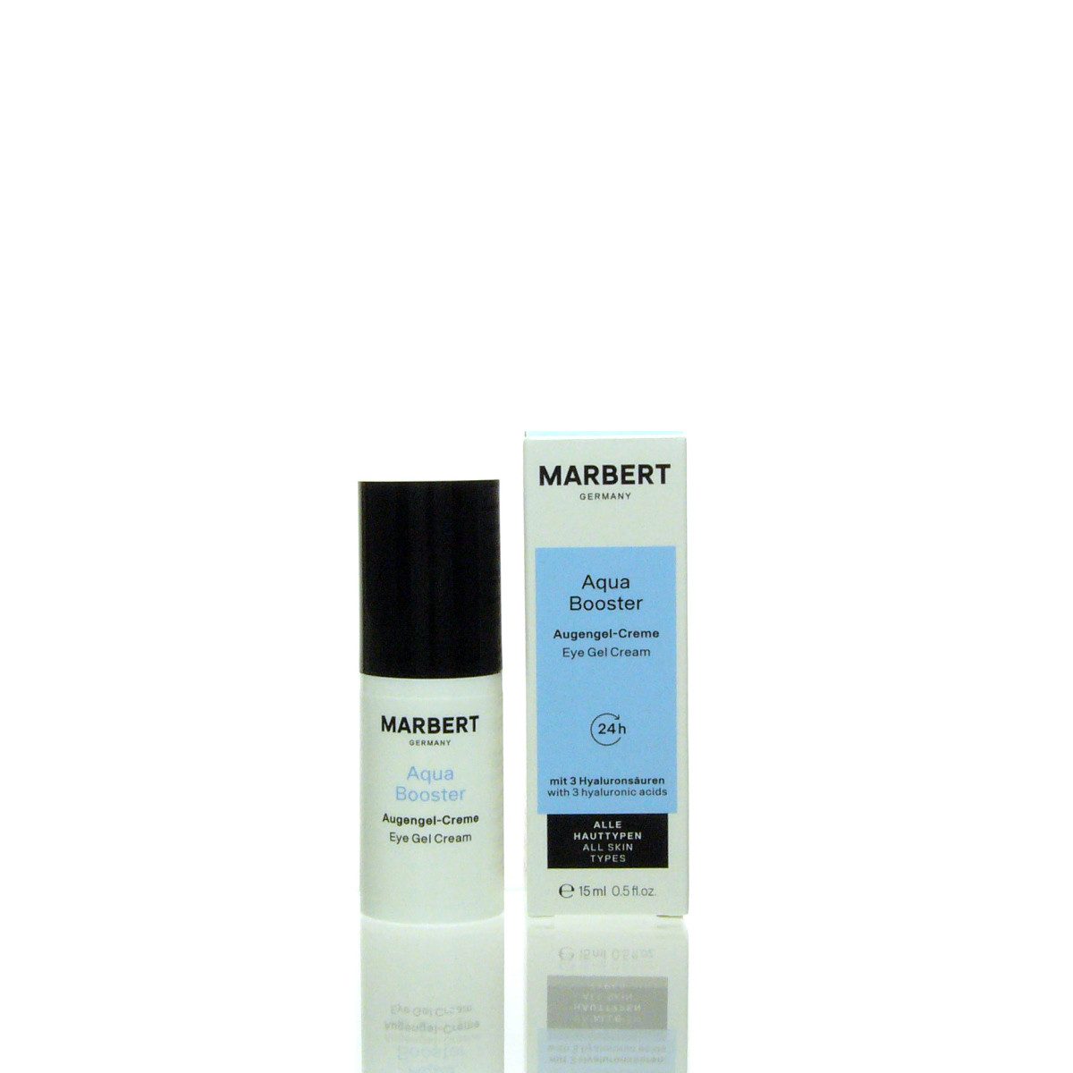 Marbert Anti-Aging-Augencreme Marbert 24h AquaBooster Augencreme Gel 15 ml