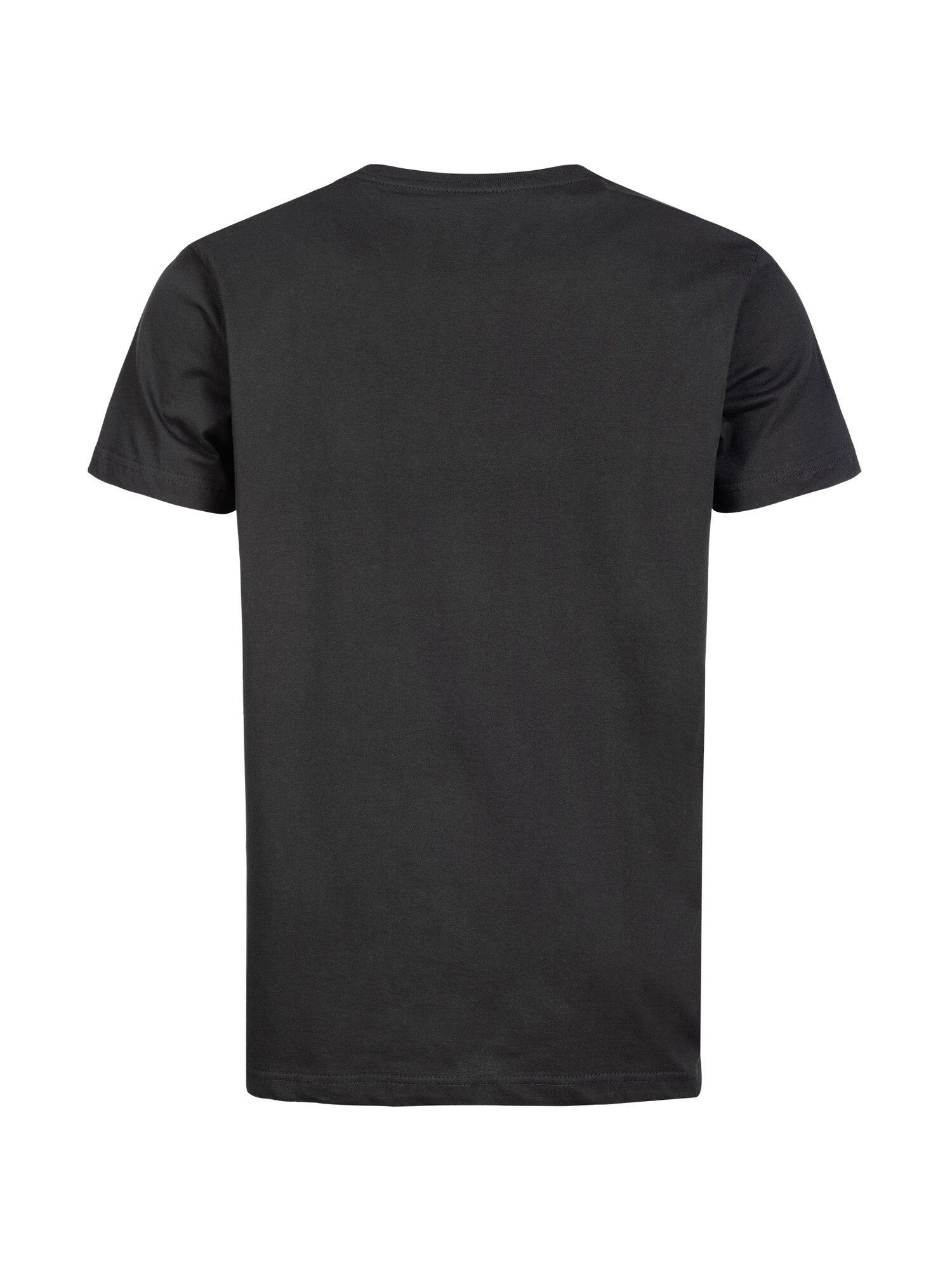 Kurzarm-T-Shirt mit Lonsdale Shirt schwarz NELSON T-Shirt