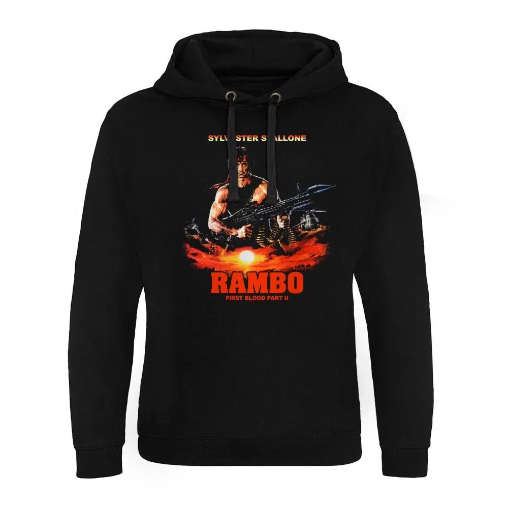 Rambo Hoodie First Blood Part II Epic Hoodie