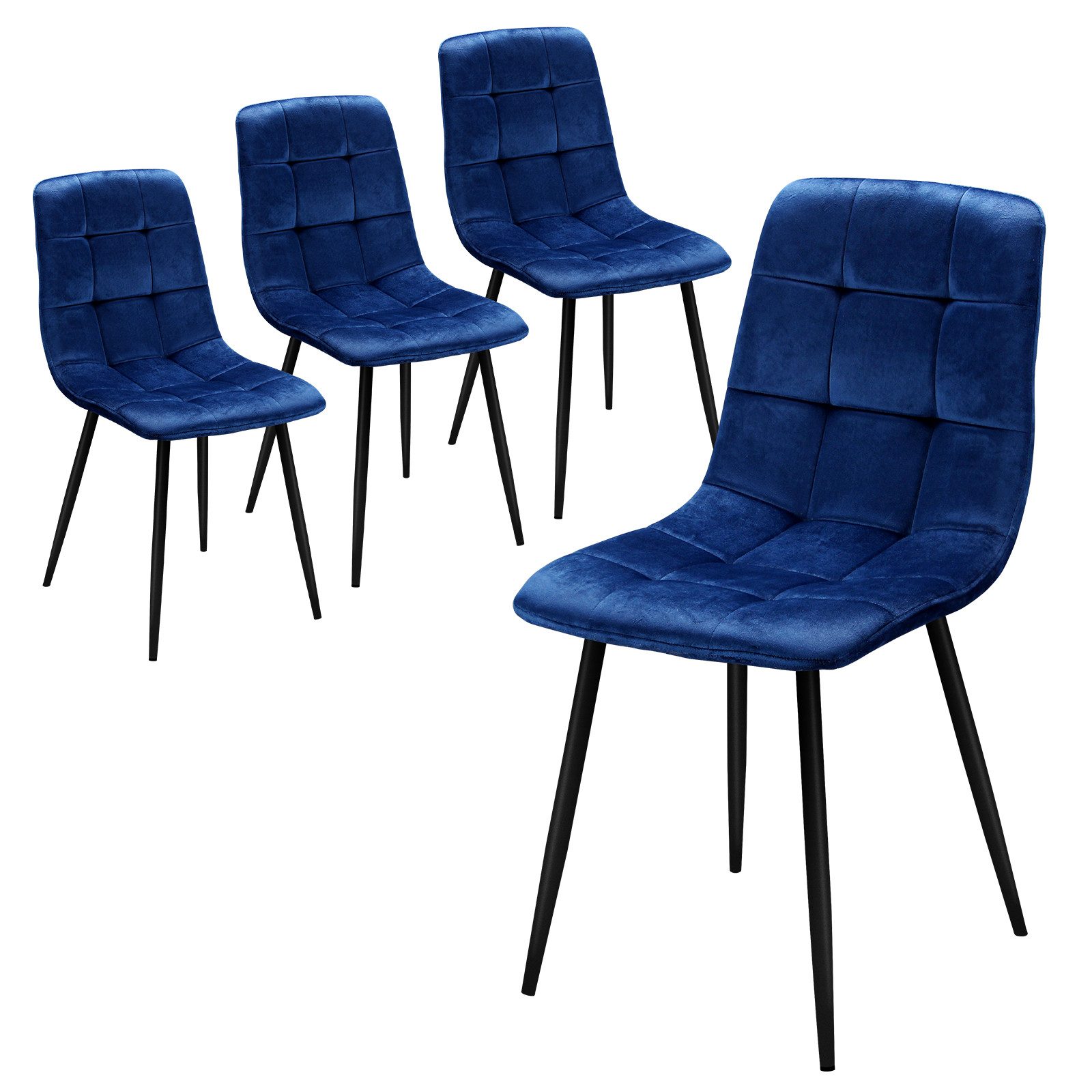 HOMELUX 4-Fußstuhl Esszimmerstühle Küchenstuhl 4er Set günstig online kaufen
