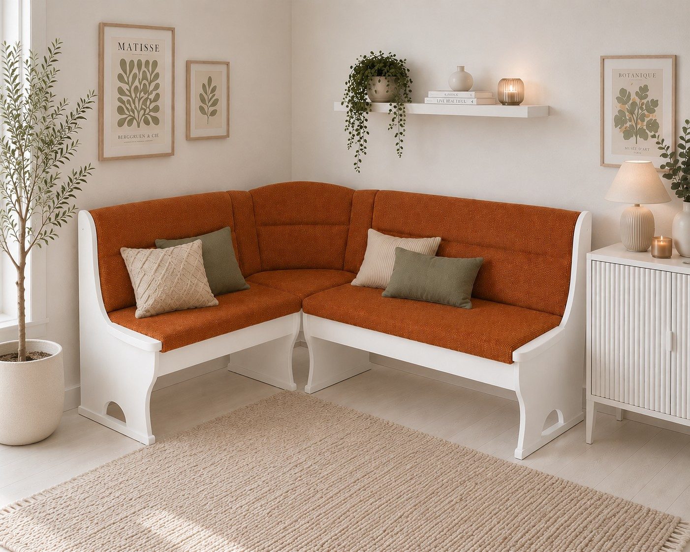 moebel-direkt-online Eckbank Eckbank mit Stauraum. Schenkelmaße 125x165 cm