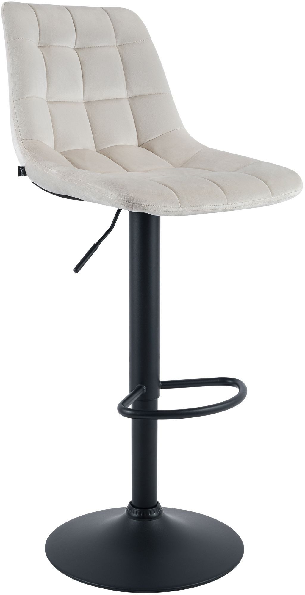 furnicato Barhocker Mapun 108x44x50 cm creme (1 St)