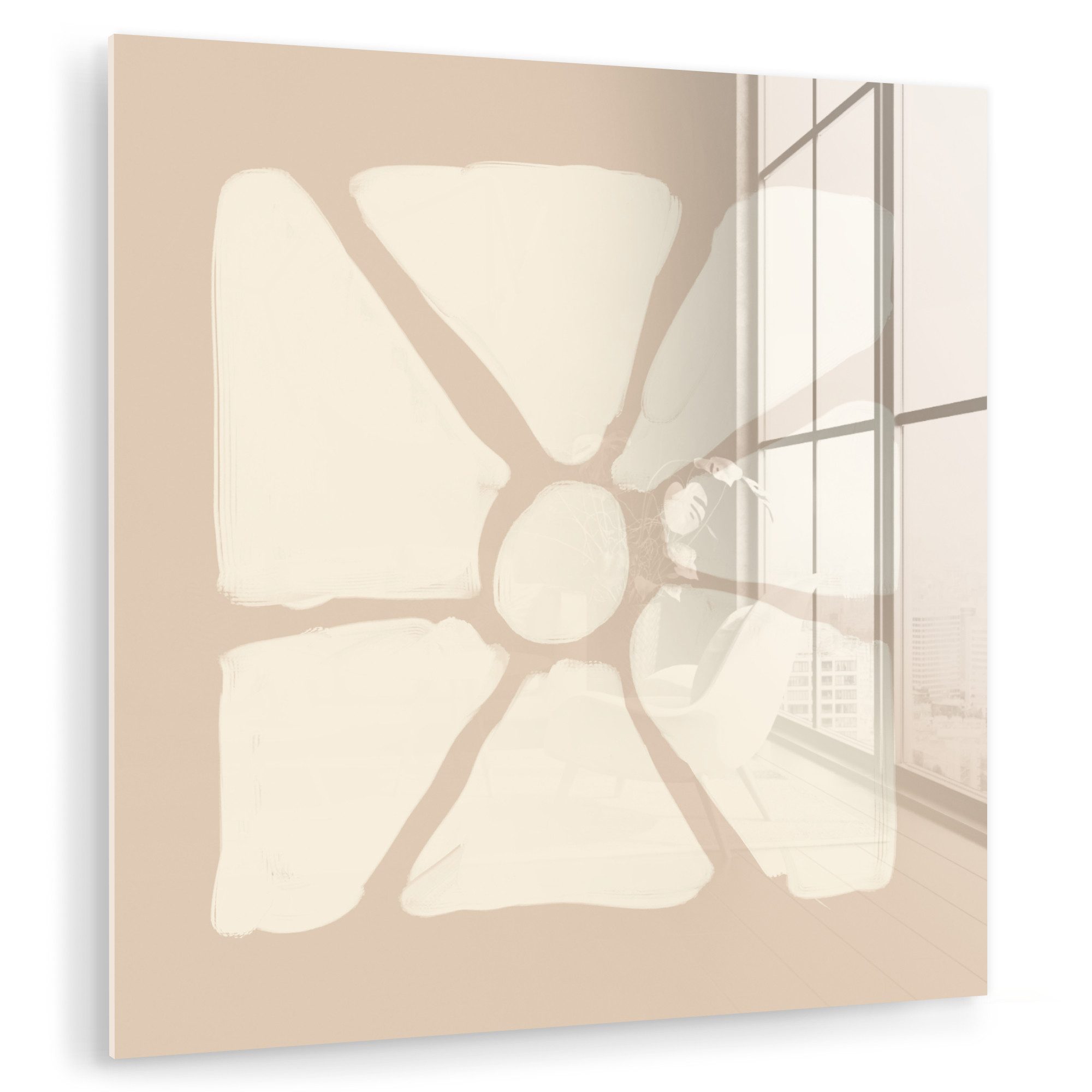 MuchoWow Acrylglasbild Blumen - Pastell - günstig online kaufen