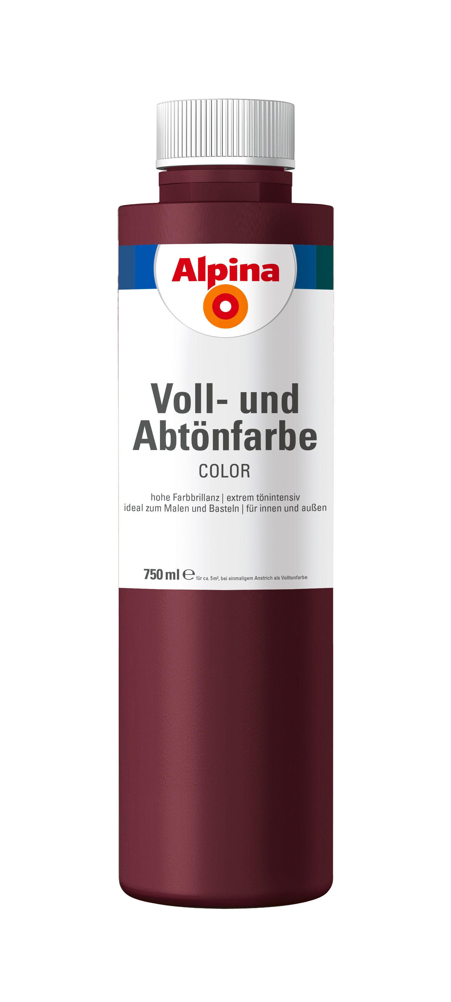 Alpina Wandfarbe COLOR Voll- und Abtönfarbe seidenmatt