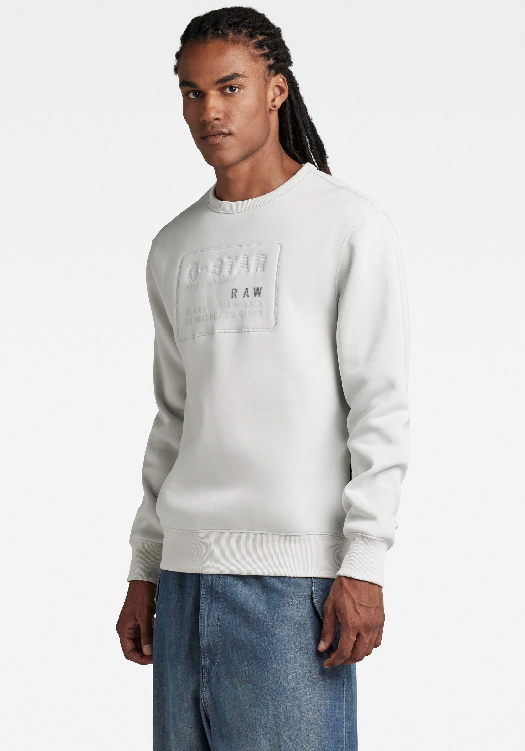 Sweatshirt Originals RAW Oyster Sweatshirt G-Star mushroom