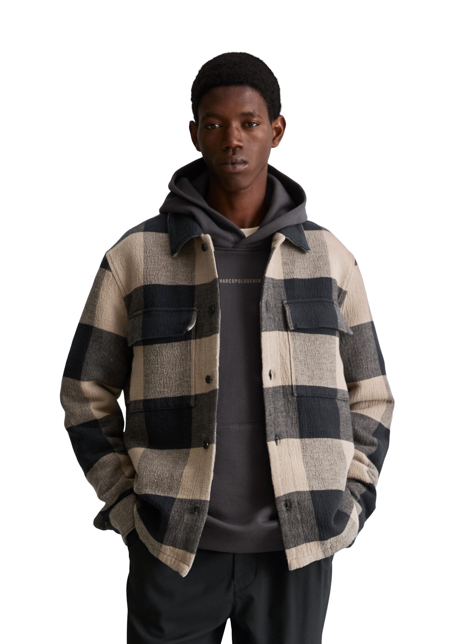 Marc O'Polo DENIM Kurzjacke aus reiner Bio-Baumwolle