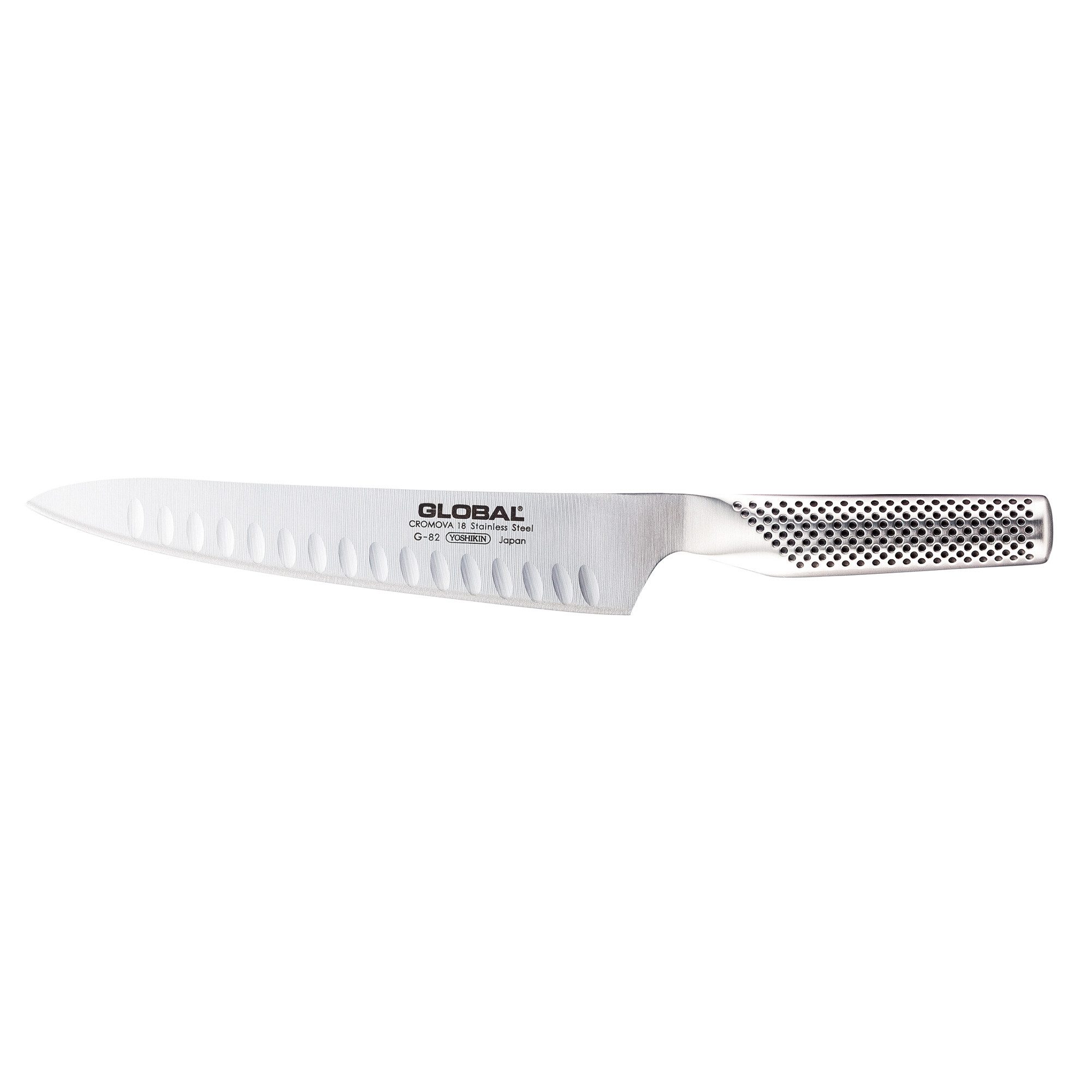 GLOBAL Tranchiermesser Tranchiermesser Kullen 21 cm G-82